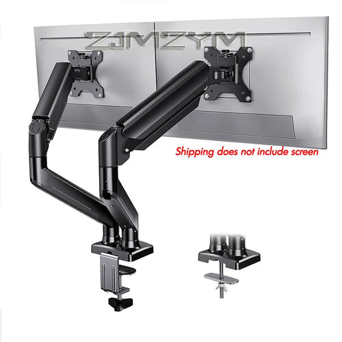 32-inch Adjustable Dual-screen Monitor Stand, The Holder Supports 360° Screen Rotatable, Bracket Suitable for Home Office